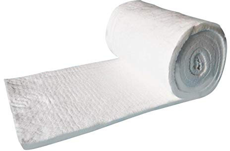 Feuerlöschdecke mit Keramikfaser-Isolierung – hochtemperaturbeständige Decke for Öfen, Öfen, Kessel und Brandschutz(500mmx610mmx8mm)