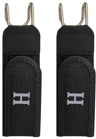 2 Pcs Metal Hook Elastic Belt, Adjustable Invisible No Buckle Belts For Men | Black Stretch Belts for Unisex, Velcro Buckless Belt for Casual, Jeans, Business, Outdoor Hiking