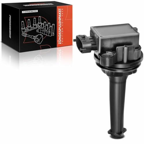 Frankberg 1x Zündspule Zündmodul Kompatibel mit C70 I 2.0L-2.5L 1998-2005 S60 I 2.4L-T5 2000-2009 S80 2.0L-2.9L 1998-2006 V70 I V70 II XC70 Cross Country Replace# 9125601