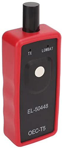 Keenso Outil D'activation TPMS de Voiture Dispositif de Lecture du Capteur de Pression des Pneus 433 MHz Universel Rouge Portable Portable Outil de Réinitialisation