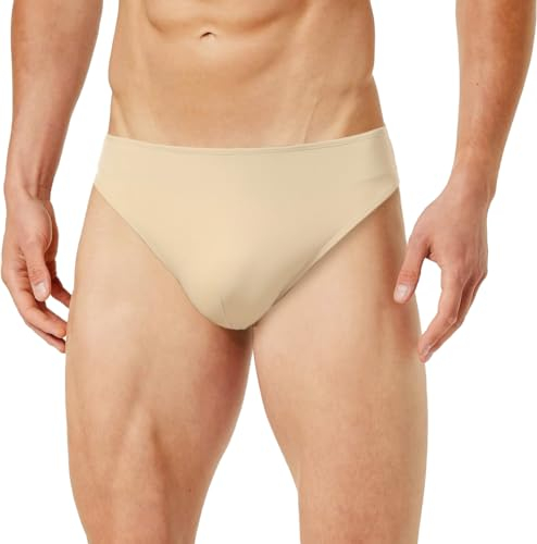 DANSHOW Vollbesatz-Tanzslip für Herren Unterwäsche-Slips für Männer Unterstützen Sie den Tanz-Ballett-Gürtel(23401-18-M)