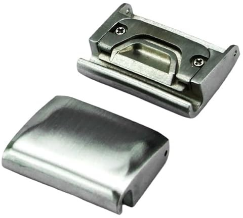MLBEIU 1 par 20 mm 22 mm 26 mm snabbpassande klockarmband i metall passar till Garmin passar till Fenix 7X 6X 5X passar till Fenix 5 5S 6S 7S passar till Fenix 7 6 5 3