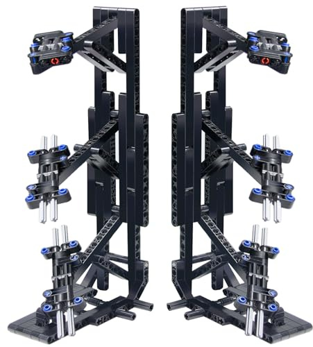 Cabeeskii Ultimate Speed Champions Präsentationsständer - Kompatibel mit Lego f1 Speed Champions & Lego Auto 76917 76908 76918 76915 76914 76907 76901 76902 und mehr - Perfekte Vitrine für Ihr Auto