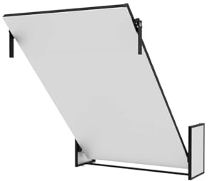 WallBedKing Morphy Studio väggsäng – Komplett modulärt multisystem (SizeFlex™ + TypeFlex™), platsbesparande fällsäng (120x190 cm, vertikal)