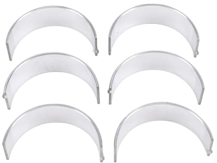 Keenso Kit Cuscinetti di Biella, Set di Aste di Cuscinetti in Acciaio Legato di Alta qualità da 6 Pezzi con Numeri OEM 420933520 420933523 11214192, per 4 Tec GTX RXP RXT RXPX RXTX