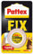 Self-adhesive tape Pattex Fix 120 kg, red, double-sided, 19 mm x 1.5 m/Bilaterales Band PATTEX FIX, 1,5m x 19mm, 120kg