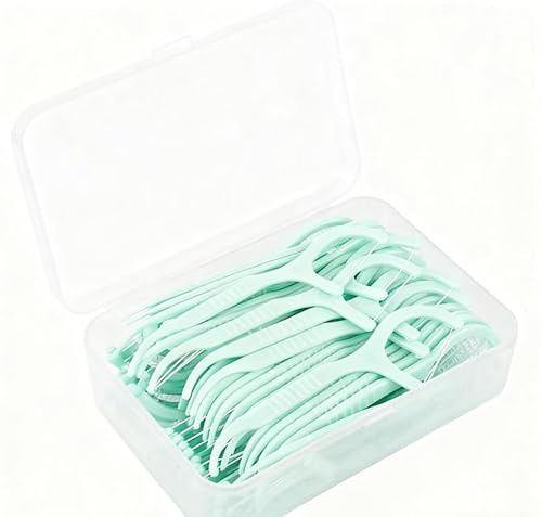 Dental Floss, Filo interdentale, Facile e semplice da usare, Filo interdentale, Pulizia dei denti (menta)