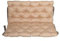 Ambientehome 2er Bankauflage mit Rückenteil Sitz und Rückenkissen mit Bänder ca. 100x98 cm Polsterauflage beige