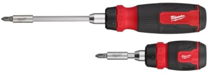 Milwaukee Juego de destornilladores con función de carraca, incluye 4932480581 y 4932480582