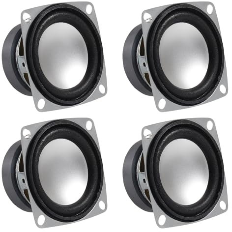 AITRIP 4PCS 2 4Ohm 3W Full Range Audio Speaker Stereo Woofer Loudspeaker for Arduino DIY