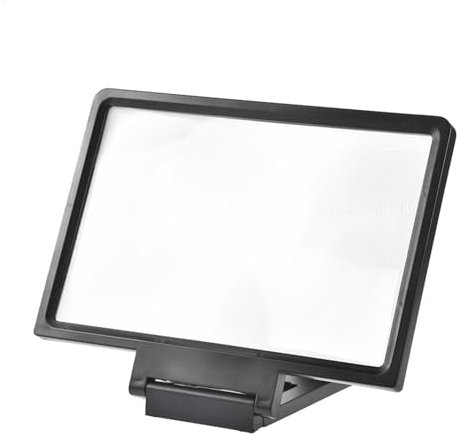 IDREUUZLUPE Folding Mobile Phone Magnifying Glass for Watching Film Videos on All Smartphone, Enlarged Lens Screening, 3D Screen Extendible on Screen HD Contr