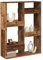 THOYTOUI Raumteiler, Anrichte Bücherregal Schaukästen Möbel Verwendbar für Korridor Küche Arbeitszimmer Schlafzimmer Altholz Optik 100x33x135 cm Holzwerkstoff