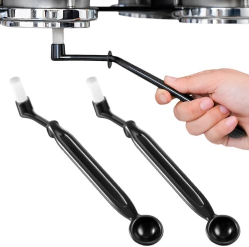 COYUN 2 Pezzi Spazzolino Macchina Caffe, Pennello Caffè Pennello Pulizia Macchina Caffè Macchina da Caffè per Pennello Macchina da Caffè Spazzole per Pulizia, spazzola porta filtro