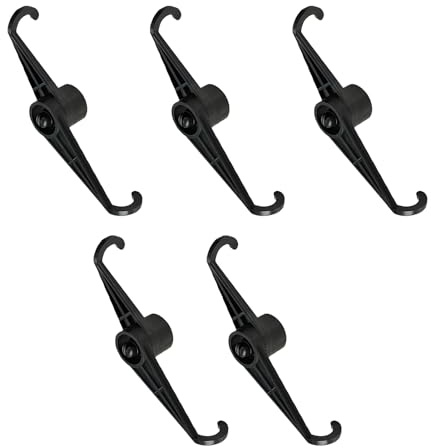 Xijobido Plant Bender Clips - Supporti per Gemme e Addestramento Piante da Giardinaggio,5 Pezzi Rotazione 360 Gradi Addestratore per Fusti Alberi da Frutto per Giardinaggio Vigneto Fiori Arbusti E