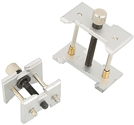 Supporto Orologiaio, 2 in 1 Set di Supporti per Orologi Strumenti di Riparazione Orologio per Fisso Movimento Set di Attrezzi per Riparazione Orologiaio