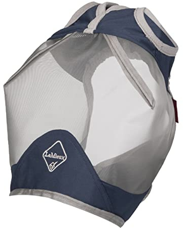 LeMieux Horse Armour Shield Standard Mask in Navy - Breathable Bamboo Lining - UV Protection - XS