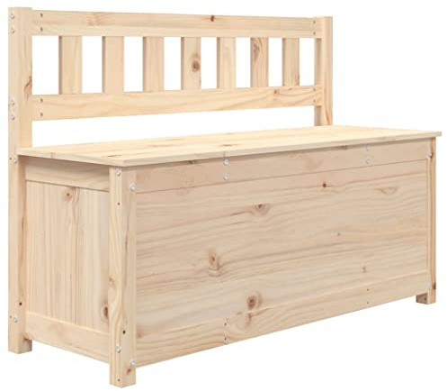 vidaXL Banco Asiento Otomana Patas Sofá Salón Sala de Estar Pasillo Recibidor Dormitorio Casa Interior Pie de Madera Maciza de Pino