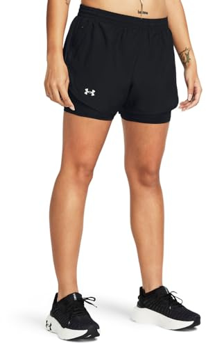 Ua Mens Launch 7'' 2-In-1 Short Castlerock / Castlerock / Reflective Xl