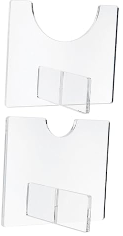 Milisten 2 Stück Baseballschläger Displayhalter Transparente Tischständer Für Sammler Wandhalterung Für Baseball Robuste Und Langlebige Stützbasis Platzsparend Und Stilvoll Für