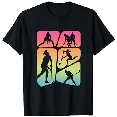 Hockey Spielerin Damen Feldhockey Mädchen T-Shirt
