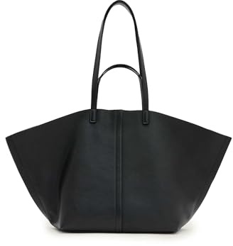 AllSaints Women's Handbags Phoenix E/W Tote Black