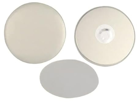 100 piezas de botón magnético for nevera, suministros de imanes redondos en blanco de 37mm for nevera