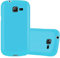 Cadorabo Hülle kompatibel mit Samsung Galaxy Trend LITE Schutzhülle TPU Silikon Case Jelly Design Slim Kratzfest Weiche Gummi mit Rundumschutz Case Hülle für Galaxy Trend LITE in Blau