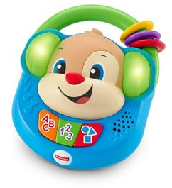 Fisher-Price - Lettore Musicale Canta e Impara, Giocattolo Elettronico Ridi per Bambini 6-36 Mesi, FPV06