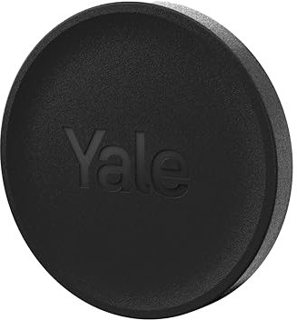 Yale Dot® Pack de 3 Negro | Pulsa para (Des) Bloquear | Acceso sin Llave | Wi-Fi y Bluetooth | Aplicación Yale Home | Funciona con Yale Linus y Otros Dispositivos Yale