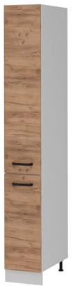 Vicco Apothekerschrank R-Line, Goldkraft Eiche, 30 cm, zur freien Kombination innerhalb modularer Küchensysteme
