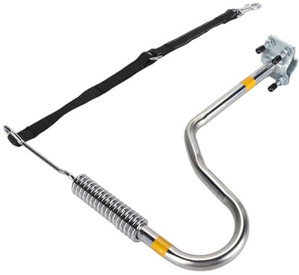 Fahrrad-Hundeleine für Outdoor-Übungen, stoßdämpfende Feder, verstellbare Hunde-Fahrradleine zum Laufen und Radfahren, sicher für Hunde und Besitzer