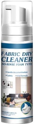 Espuma de Limpieza en Seco para Sofá,Limpiador de Tela para Sofa,Foam Dry Cleaning Agent for Fabrics