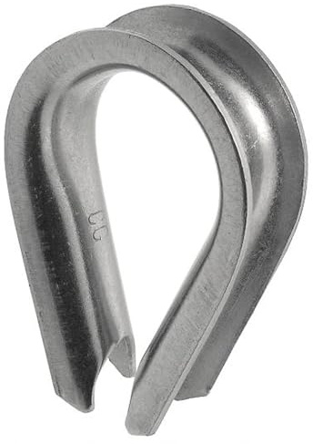 ACTON Cosse cœur - Inox A4 ØCâble 24mm - Unité - Supportage des réseaux