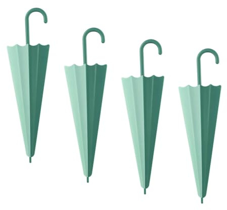 FRCOLOR 4piezas Limpiacristales De Paraguas Unidades Herramienta De Limpieza para Puertas De Ducha Duraderos y Suaves