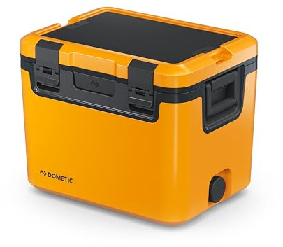 Dometic Recon Hardside Medium – Hard Passive Cooler 41L – Lightweight and Efficient Design – Portable Cooler for Car, Hiking or Camping – Glow