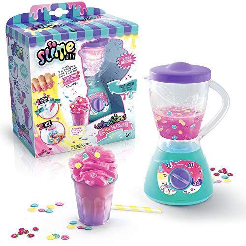 Canal Toys - So Slime DIY - Slime’licious Slime Milkshake - Slime-Set mit Mixer und Duftpulver - Kinder Bastelset mit Deko und Düften - Kreatives DIY Slime Spielzeug für Kinder ab 6 Jahren - SSC 153
