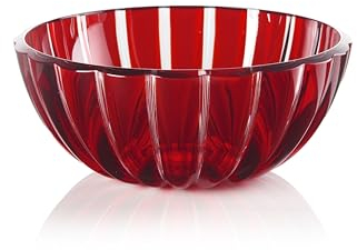 Guzzini - DOLCEVITA Contenitore L, Ciotola, Insalatiera - Rosso, Ø 25 x h10,5 cm | 3000 cc - 29690265
