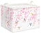 Clastyle Pink Flower Women Girl Shelf Basket Waterproof Clothes Toy Box Storage for Kids, 36L