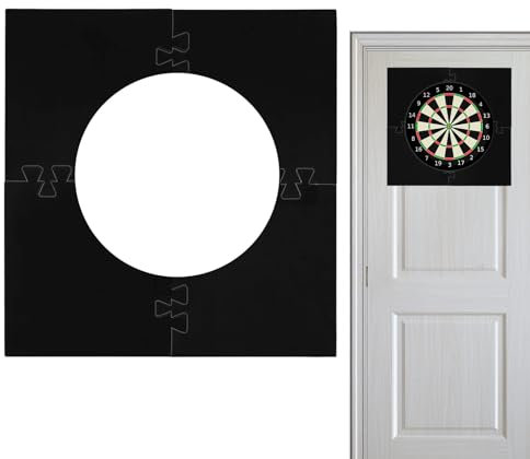 Dart Catchring Surround, anello di protezione per bersaglio, anello di raccolta per freccette Surrounding, supporto posteriore robusto per la protezione da parete del garage