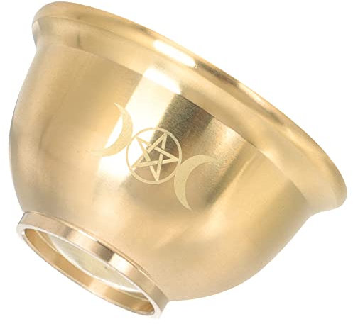 Taza de altar budista, taza de agua bendita, pequeño cuenco sagrado, cuenco for caldero, cuencos de agua budista, cuenco de agua bendita que ofrece taza de Buda, cuenco for manchas, vasos vintage grab