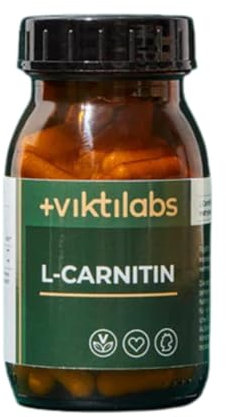 L-Carnitin Kapseln - Hochdosiert mit 340 mg L-Carnitin Tartrat pro Kapsel - Natürliche L-Form für optimale Bioverfügbarkeit - 100% vegan & laborgeprüft - Hohe Absorptionsgeschwindigkeit (1er Pack)