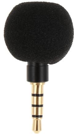 Toddmomy Mini Micrófono para Computadora Tableta Grabación De Video Micrófono para Grabación De Voz Duradero Funciona Perfectamente para Videoconferencias Clases Online y Streaming