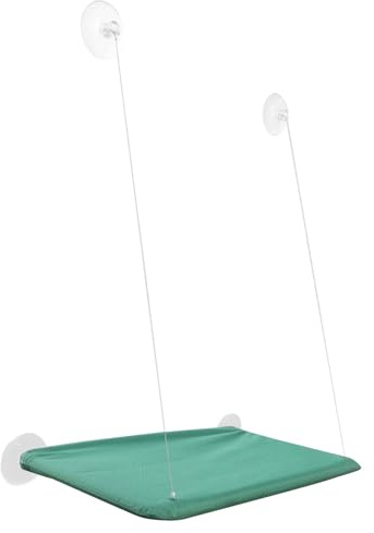 Letto per finestra per gatti, supporto per gattini, comodo sedile per davanzale, fase di riposo rialzata, lettino per animali domestici, ideale per prendere il sole, posto per dormire, accogliente