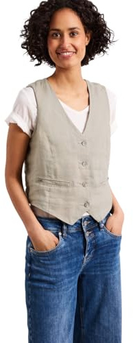 Street One Chaleco de lino timeless beige 40