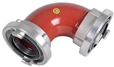 Rohrbogen 90° Storzkupplung B Bogen Storz Feuerwehr PN16 Krümmer von MBS-FIRE®