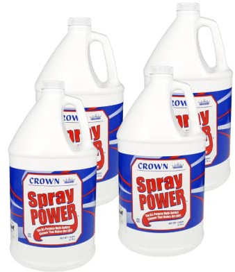 Crown Spray Power All-purpose Multi-surface Cleaner, 1 Gal | Essential To Help With Messes | Dissolves Most Soils And Stains | Spr 512 Fl Oz (Pack of 4) CM-72044-4PK 0