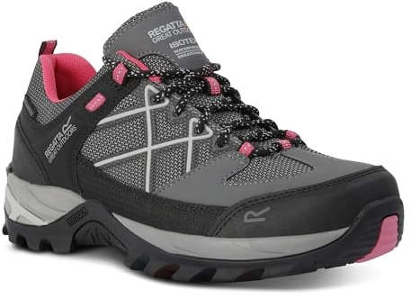 Regatta Women's Samaris III Low Walking Shoes with ISOTEX Membrane, Perfect for Hiking, Walking & Outdoors