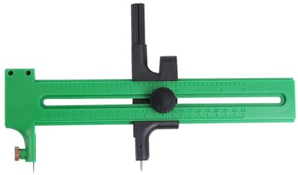 Coupe-cercles rotatifs, coupe-boussole rotatif - Coupe-papier boussole multifonction - Outil d'artisanat d'art léger pour les projets artistiques, l'enseignement et la fabrication de modèles