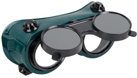 Generisch Lunettes de soudage occultantes - Lunettes de protection, revêtement anti-rayures, anti-poussière, anti-sable, anti-choc, visière de protection, antidérapante, anti-rayures, protection UV