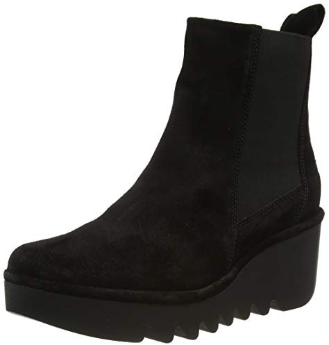 FLY LONDON Damen BAGU233FLY Fashion Boot, Black, 42 EU